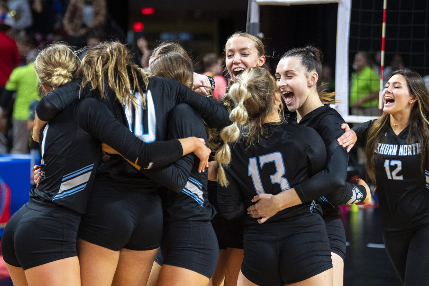 Class B state volleyball: Elkhorn North vs Bennington